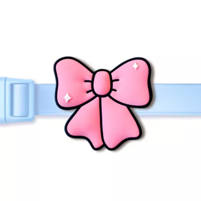 Jiby Pink Ribbon Dog Tag Charm - Image 1