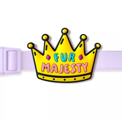 Jiby Fur Majesty Crown Dog Tag Charm - Image 1