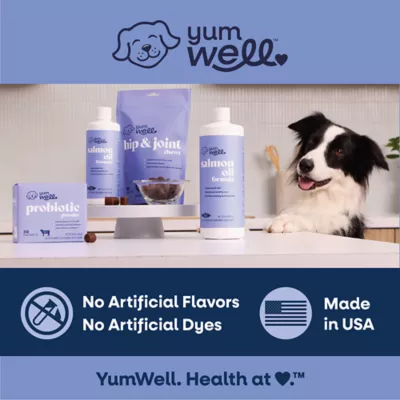 YumWell Allergy and Immune Support Dog Soft Chews, Supports Seasonal Allergies, Beef Flavor, 90 ct - Image 3