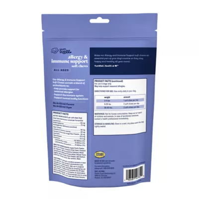 YumWell Allergy and Immune Support Dog Soft Chews, Supports Seasonal Allergies, Beef Flavor, 90 ct - Image 6