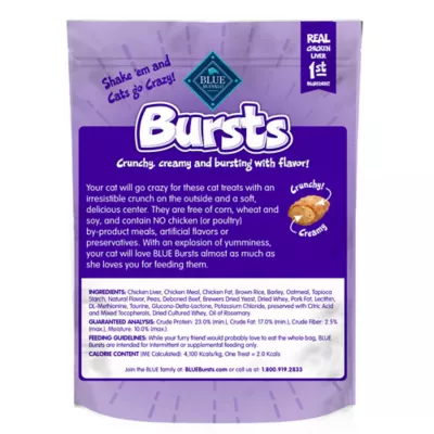 Blue Buffalo™ Bursts Crunchy Cat Treats - Liver & Beef, Natural - Image 2