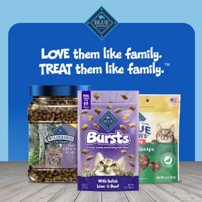 Blue Buffalo™ Bursts Crunchy Cat Treats - Liver & Beef, Natural - Image 8