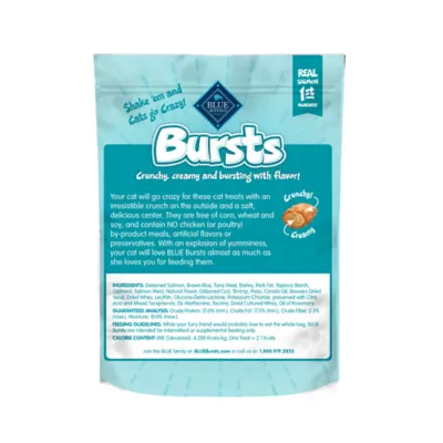 Blue Buffalo™ Bursts Crunchy Cat Treats - Savory Seafood, Natural - Image 2