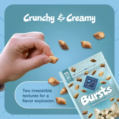 Blue Buffalo™ Bursts Crunchy Cat Treats - Savory Seafood, Natural - Image 7