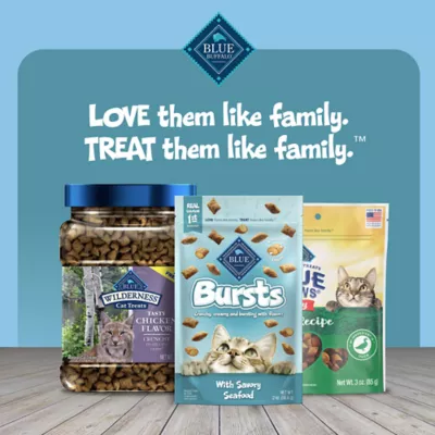Blue Buffalo™ Bursts Crunchy Cat Treats - Savory Seafood, Natural - Image 8
