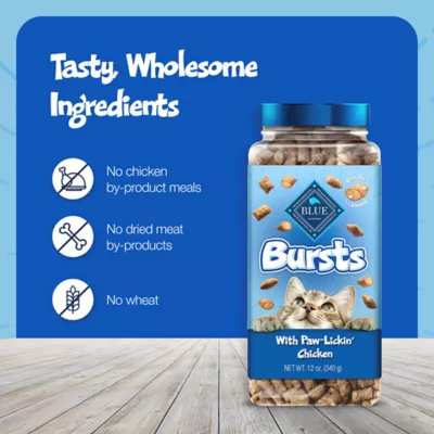 Blue Buffalo™ Bursts Crunchy Cat Treats - Chicken, Natural - Image 6