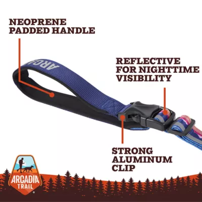 Arcadia Trail® Lightweight Dog Leash Reflective Elements for Nighttime Visibility - Image 3