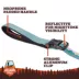 Arcadia Trail® Lightweight Dog Leash Reflective Elements for Nighttime Visibility image thumbnail 3