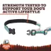 Arcadia Trail® Lightweight Dog Leash Reflective Elements for Nighttime Visibility image thumbnail 4