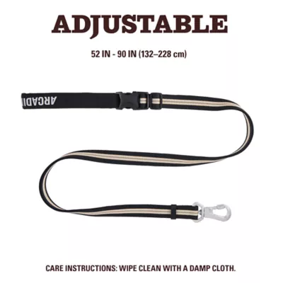 Arcadia Trail® Lightweight Stripe Dog Leash Reflective Elements for Nighttime Visibility - Image 2