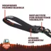 Arcadia Trail® Lightweight Stripe Dog Leash Reflective Elements for Nighttime Visibility image thumbnail 3
