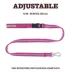 Arcadia Trail® Lightweight Stripe Dog Leash Reflective Elements for Nighttime Visibility image thumbnail 2
