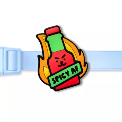 Jiby Spicy Af Dog Tag Charm - Image 1