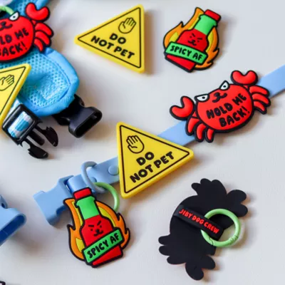 Jiby Spicy Af Dog Tag Charm - Image 3