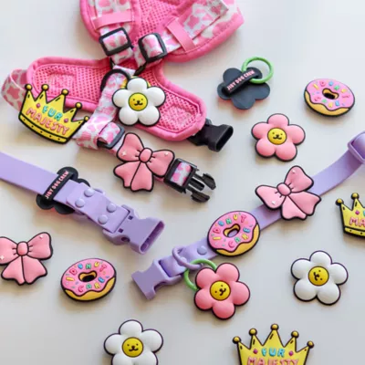 Jiby Donut Care Pink Dog Tag Charm - Image 4