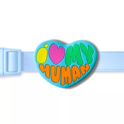 Jiby Love My Human Dog Tag Charm - Image 1