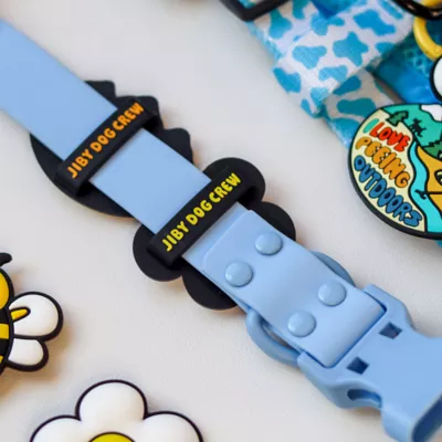 Jiby White Daisy Dog Tag Charm - Image 4