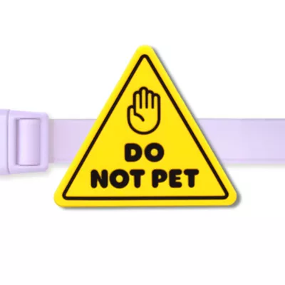 Jiby Do Not Pet Dog Tag Charm - Image 1