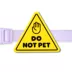 Jiby Do Not Pet Dog Tag Charm image thumbnail 1