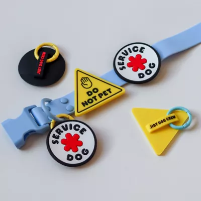 Jiby Do Not Pet Dog Tag Charm - Image 5