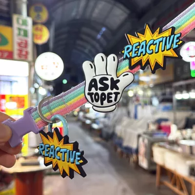 Jiby Reactive Dog Tag Charm - Image 3