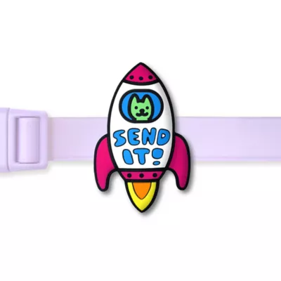 Jiby Rocket Dog Tag Charm - Image 1