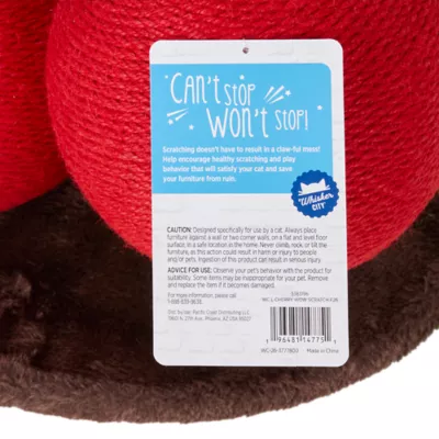 Whisker City® Cherry WOW Cat Scratch - Image 6
