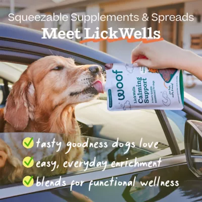 WOOF Lickwell Dog Calming Support, Anxiety Calming Supplement for Dogs, Natural Flavor, 12 oz - Image 4