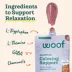 WOOF Lickwell Dog Calming Support, Anxiety Calming Supplement for Dogs, Natural Flavor, 12 oz image thumbnail 6