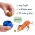 WOOF Pupsicle Dog Treat Dispensing Toy, Long-Lasting Fillable Dog Toy for Small Dogs, Navy Blue image thumbnail 3