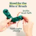WOOF Bite n' Brush Dog Dental Care Treat Refills, Beef Flavor, Chicken-Free, 8 oz image thumbnail 4