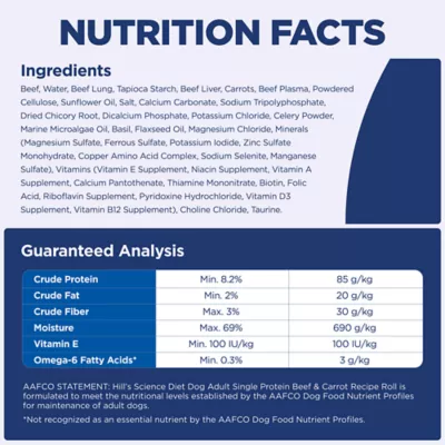Hill's Science Diet Adult Fresh Dog Food - Beef & Carrot - Image 5