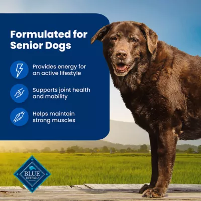 Blue Buffalo® Life Protection Formula™ Senior 7+ Dry Dog Food - Chicken & Brown Rice - Image 4