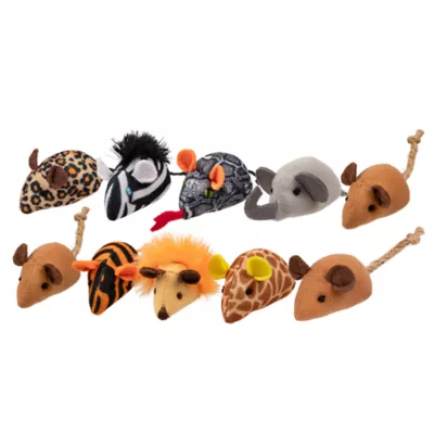 Smarty Kat Safari Skitters Cat Toys - 10 Pack - Image 2