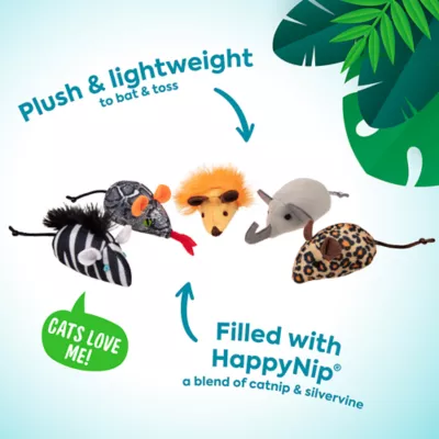 Smarty Kat Safari Skitters Cat Toys - 10 Pack - Image 7