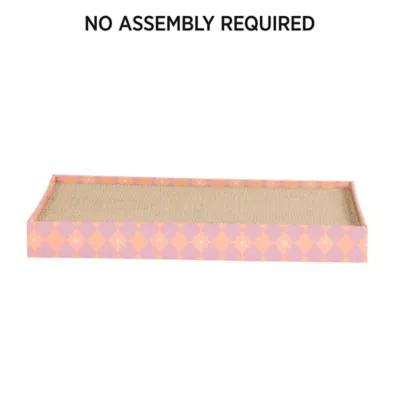 Whisker City® Plaid Star Cat Scratch Corrugate - Image 4