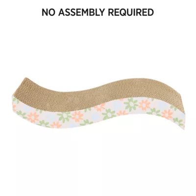 Whisker City® Flower Wavy Cat Scratch Corrugate - Image 4