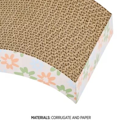 Whisker City® Flower Wavy Cat Scratch Corrugate - Image 5