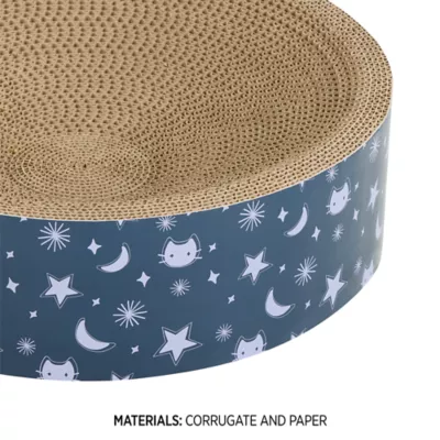 Whisker City® Celestial Circle Cat Scratcher, Bowl For Nesting, 13.4 IN D X 3.75 IN H - Image 5