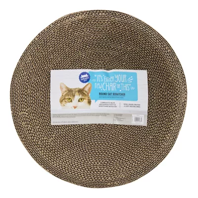 Whisker City® Celestial Circle Cat Scratcher, Bowl For Nesting, 13.4 IN D X 3.75 IN H - Image 6