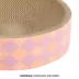 Whisker City® Plaid Star Cat Scratcher, Bowl Shape For Nesting, 13.4 IN D X 3.75 IN H image thumbnail 5