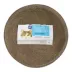 Whisker City® Plaid Star Cat Scratcher, Bowl Shape For Nesting, 13.4 IN D X 3.75 IN H image thumbnail 6