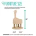 Whisker City® 38-inch Tall Llama Cat Scratch Lounger image thumbnail 2