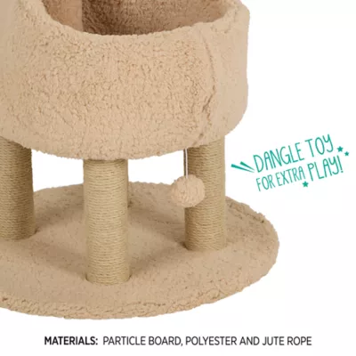 Whisker City® 38-inch Tall Llama Cat Scratch Lounger - Image 5