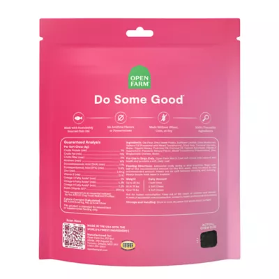 Open Farm Dog Supplement Chews, Skin & Coat 90ct - Image 2