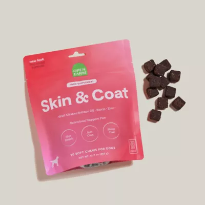 Open Farm Dog Supplement Chews, Skin & Coat 90ct - Image 4
