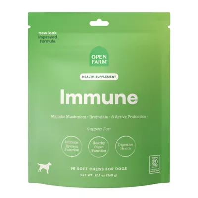 Open Farm Dog Supplement Chews, Immune 90ct - Image 1