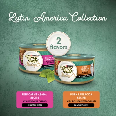 Fancy Feast® Medleys Adult Wet Cat Food - Latin America Flavors, Variety Pack, 12 CT, 3 OZ - Image 5