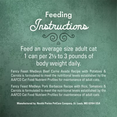 Fancy Feast® Medleys Adult Wet Cat Food - Latin America Flavors, Variety Pack, 12 CT, 3 OZ - Image 7