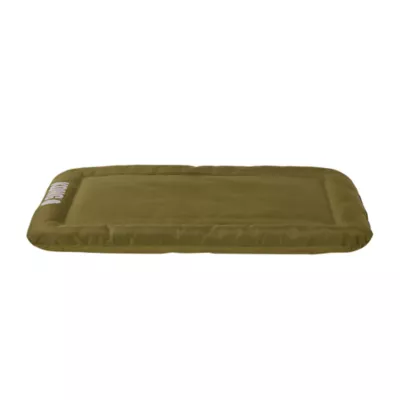 Kong® Durable Crate Mat Engineered For Strength & Durability, Water-Repellent Shell, Olive - Image 1
